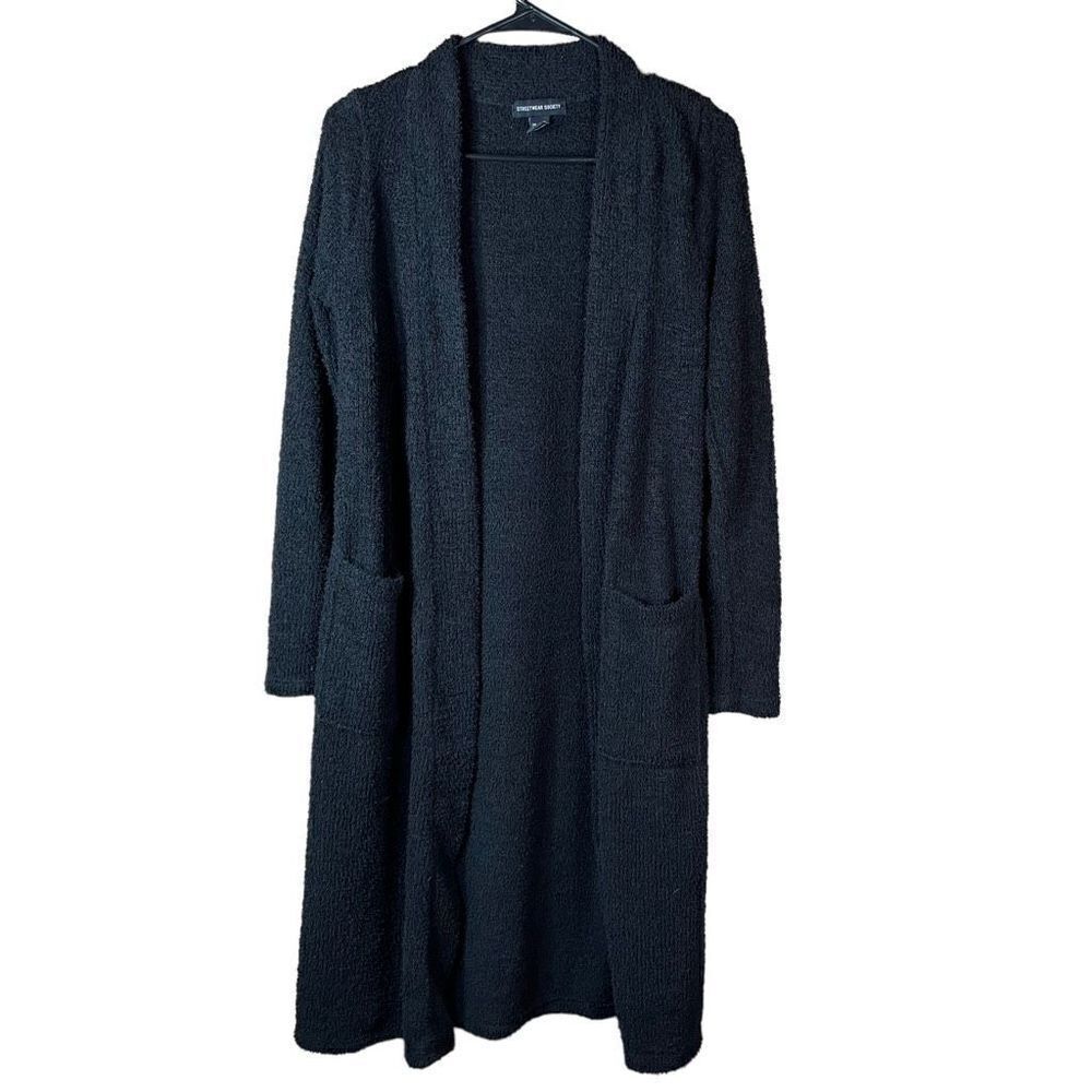 Streetwear Society Knit Open Front Cardigan Size Small